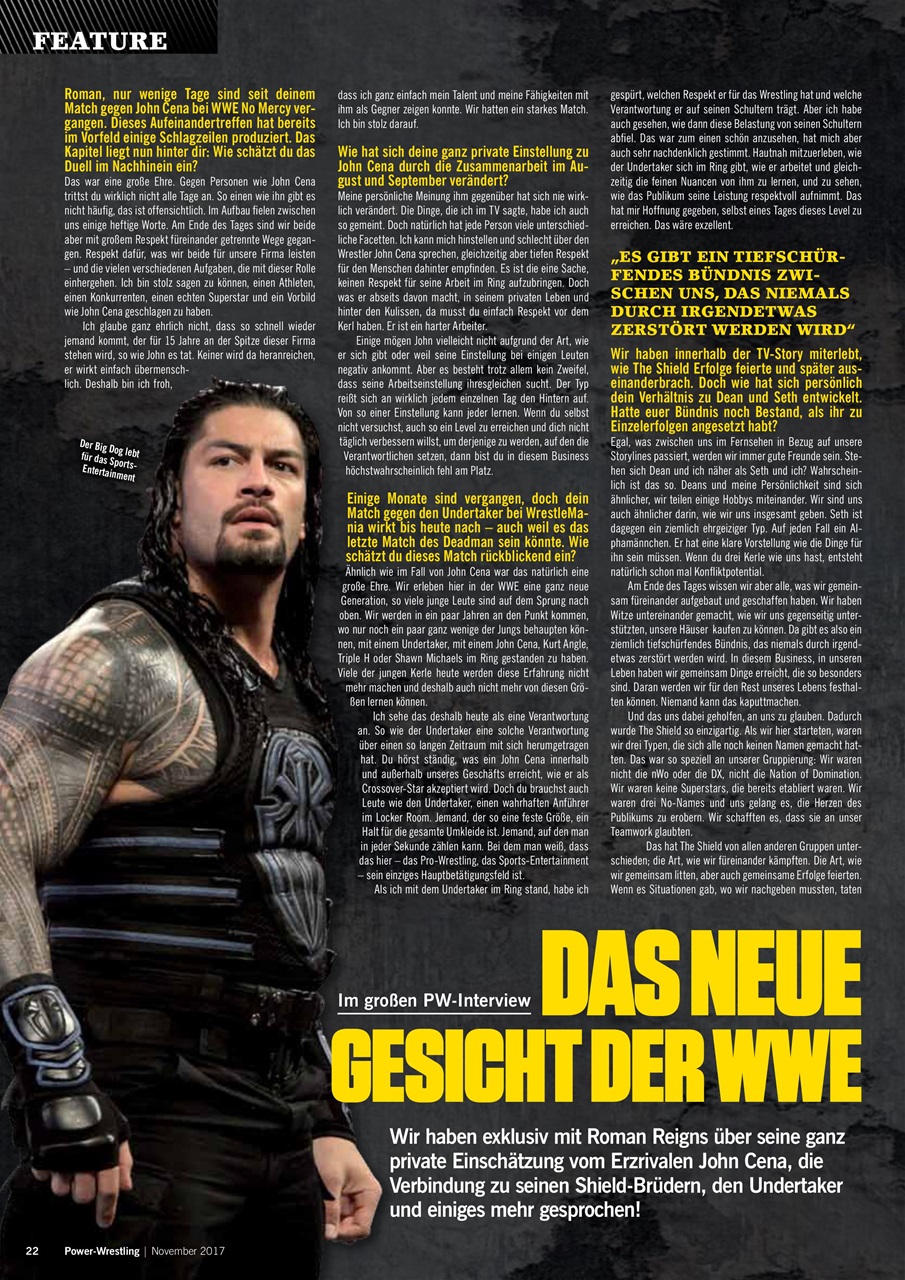 Power-Wrestling Preview Pages