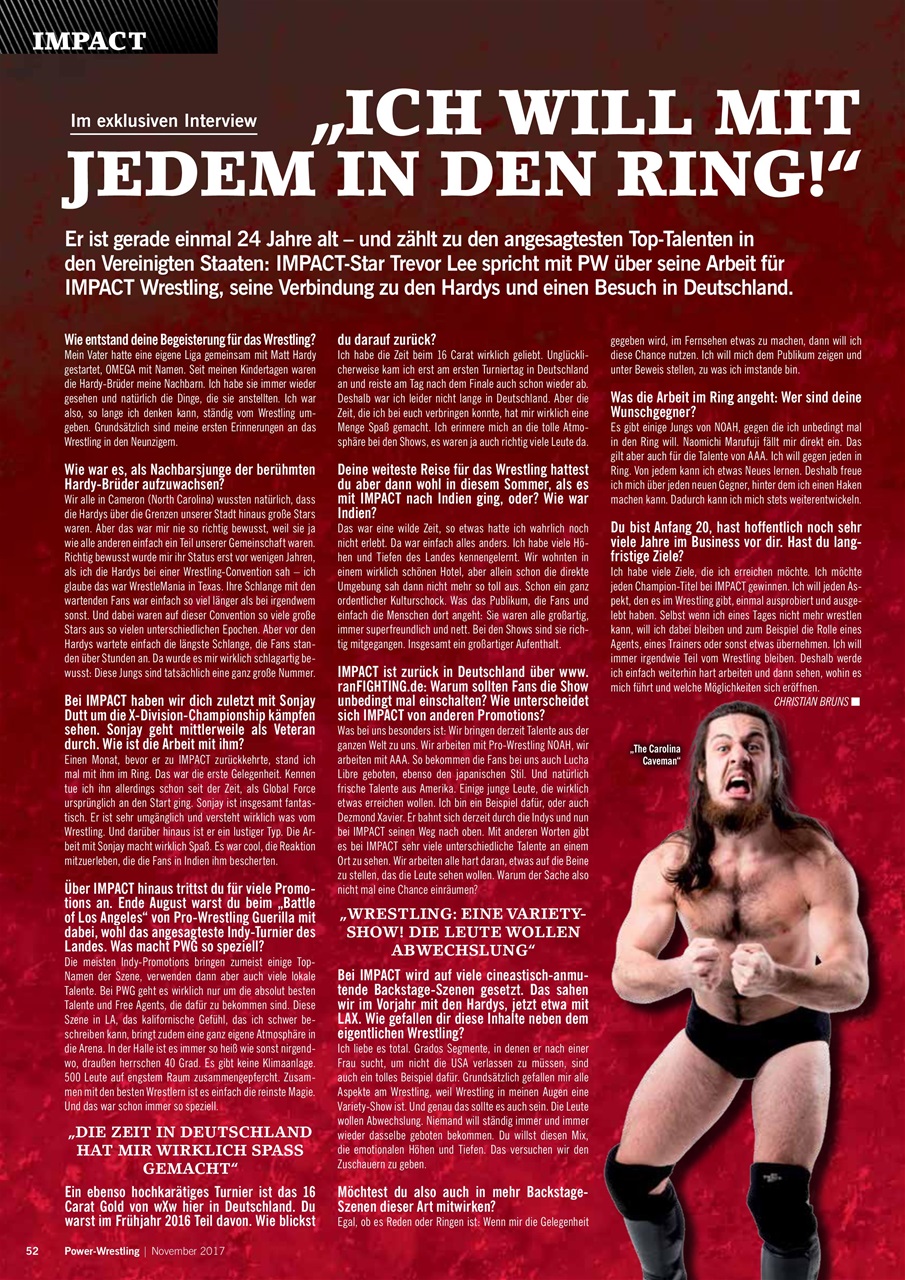 Power-Wrestling Preview Pages