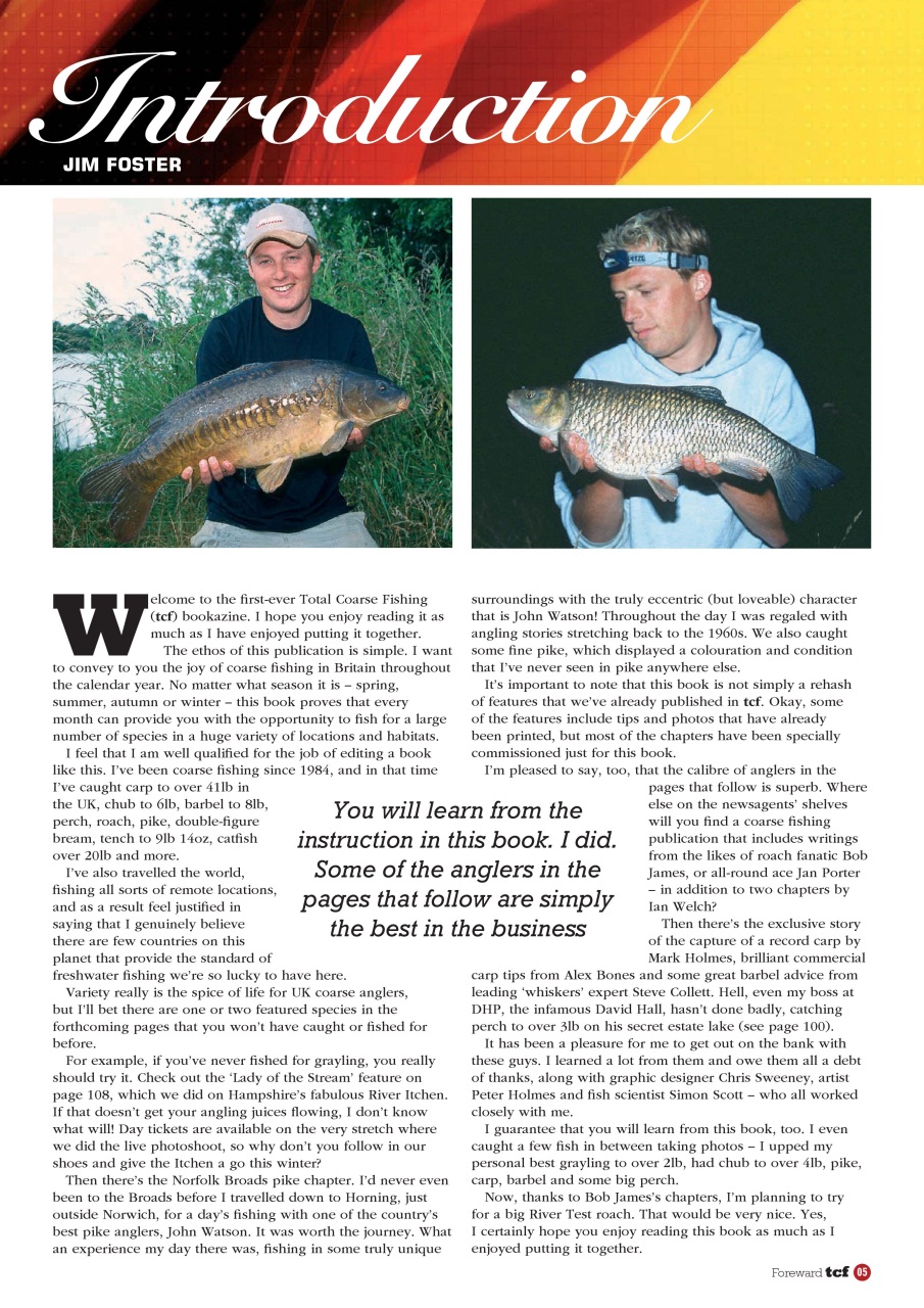 Fishing Reads Preview Pages