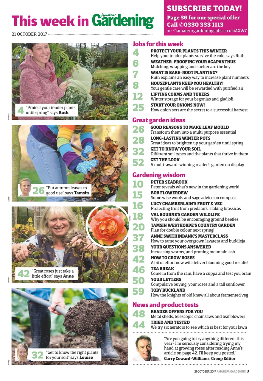 Amateur Gardening Preview Pages