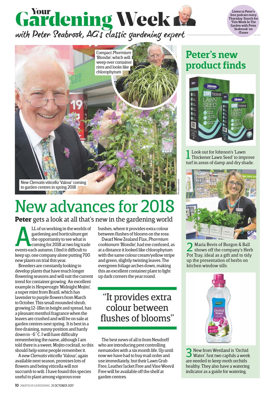 Amateur Gardening Preview Pages