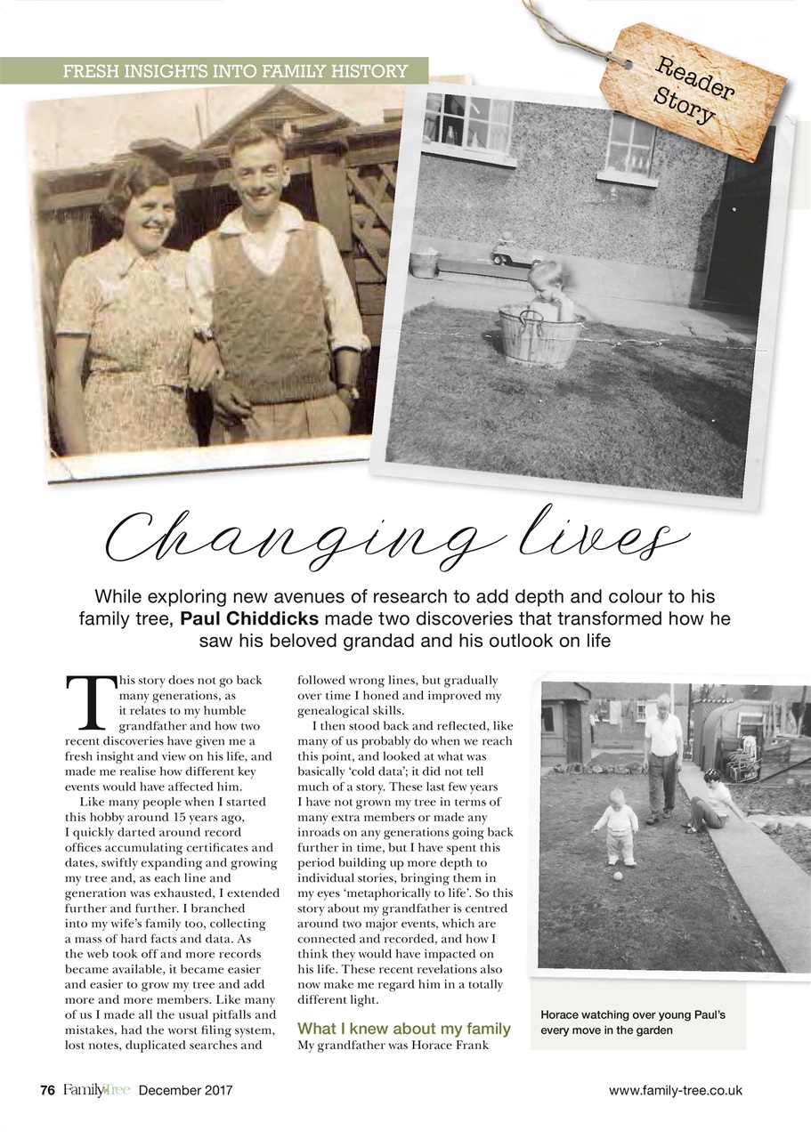 Family Tree Preview Pages