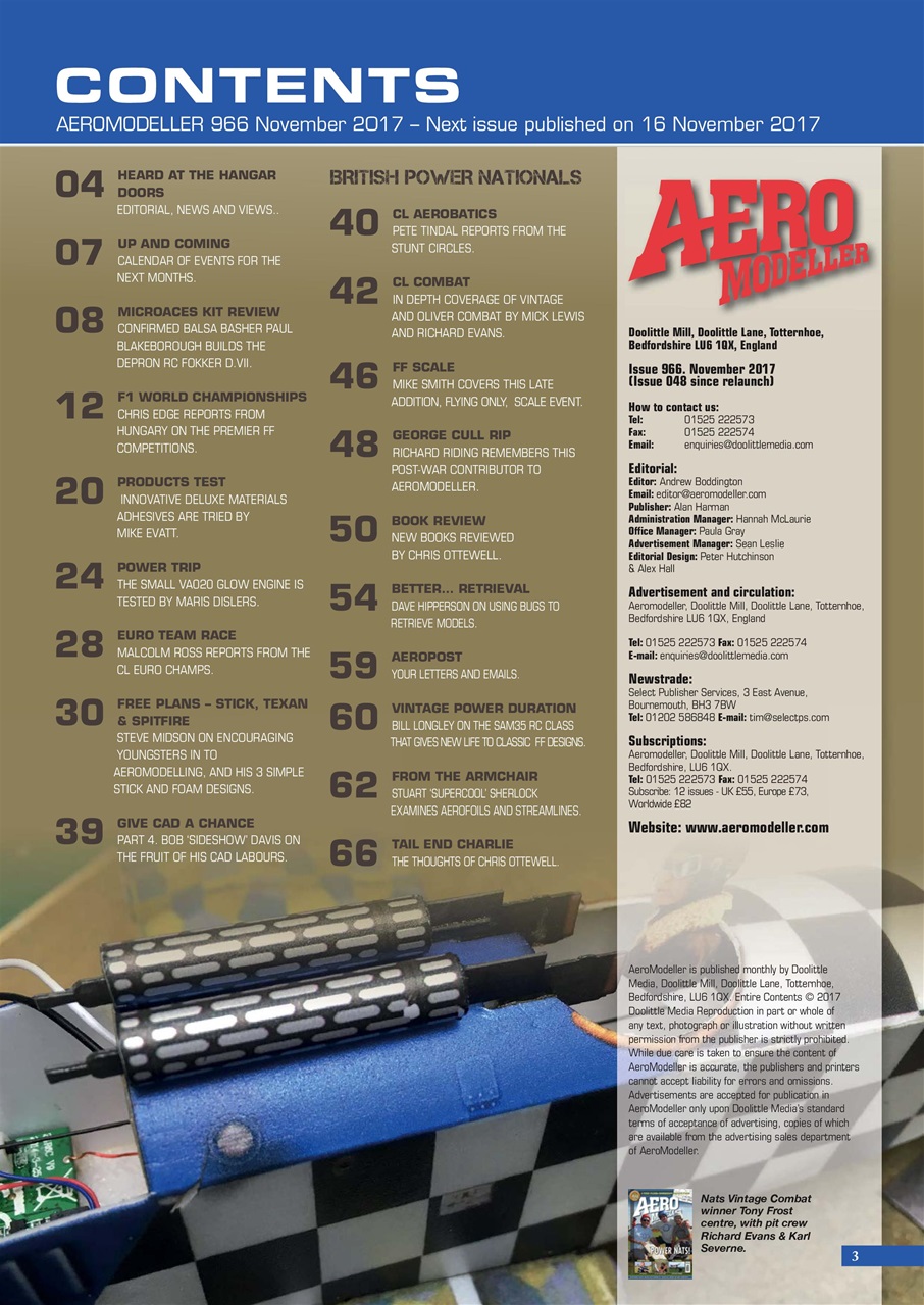 AeroModeller Preview Pages