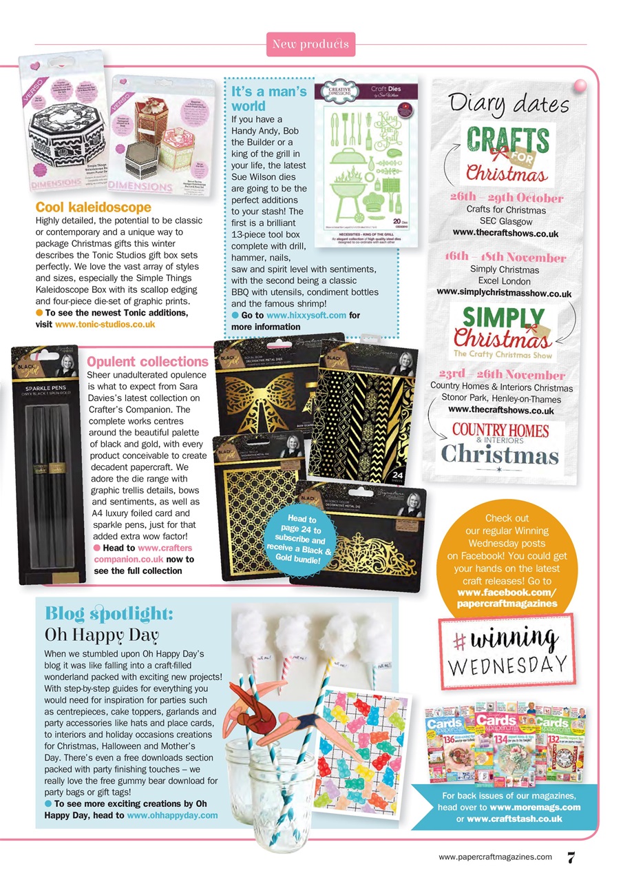 Simply Cards & Papercraft Preview Pages