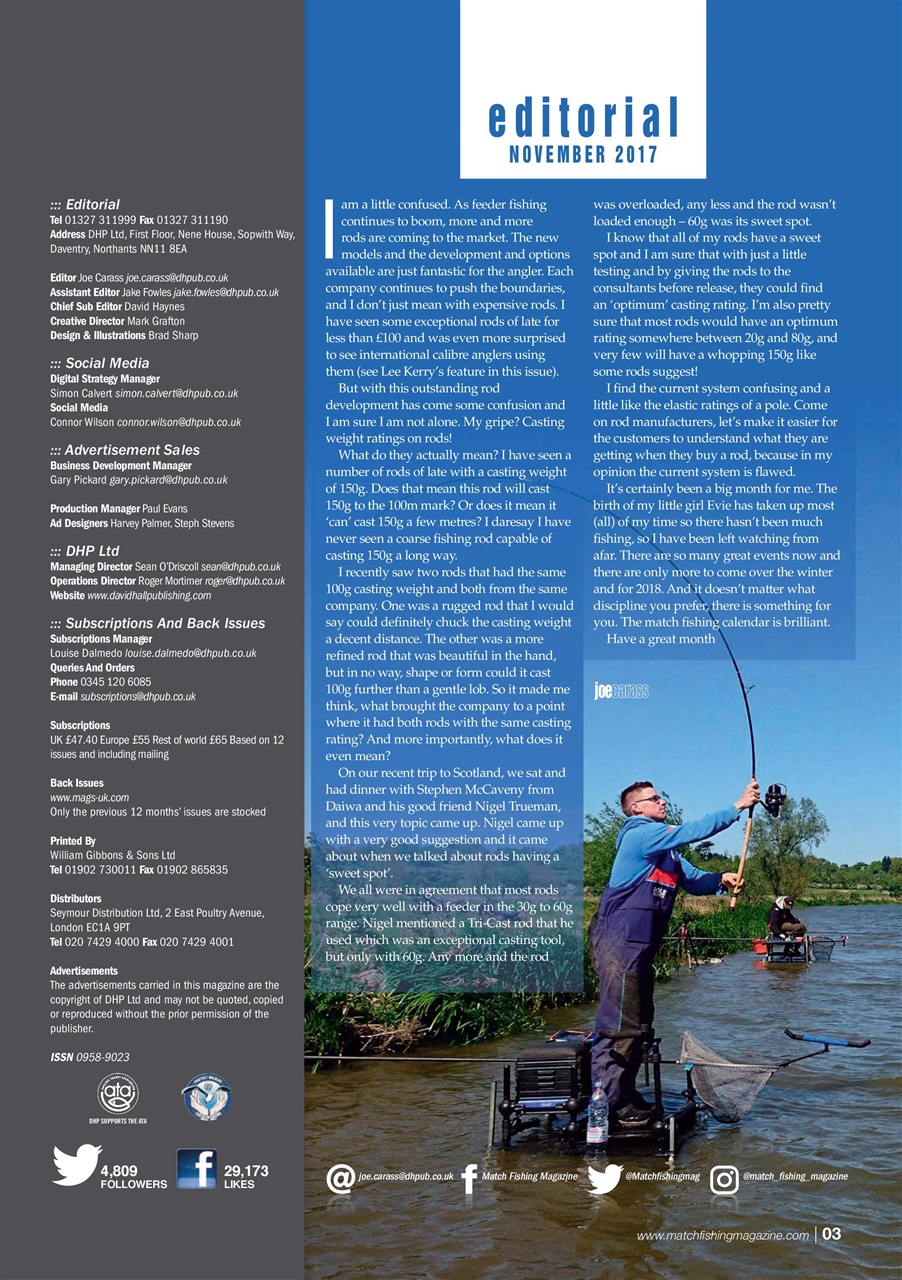 Match Fishing Preview Pages