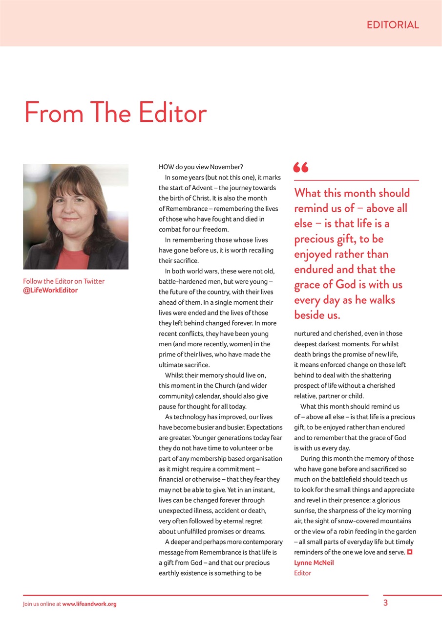 Life and Work Preview Pages