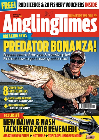 Angling Times issue 17th October 2017