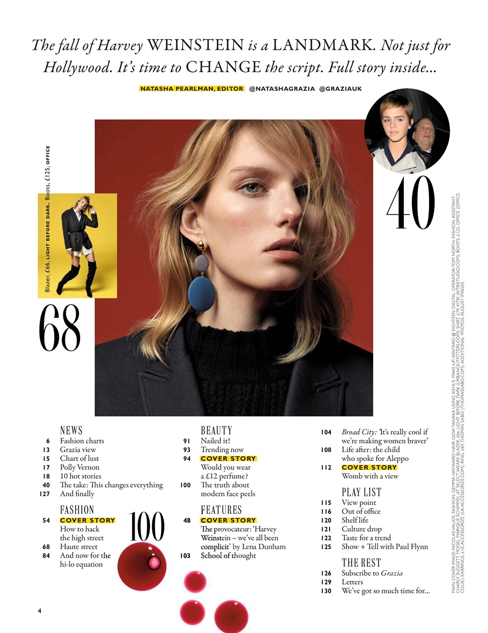 Grazia Preview Pages