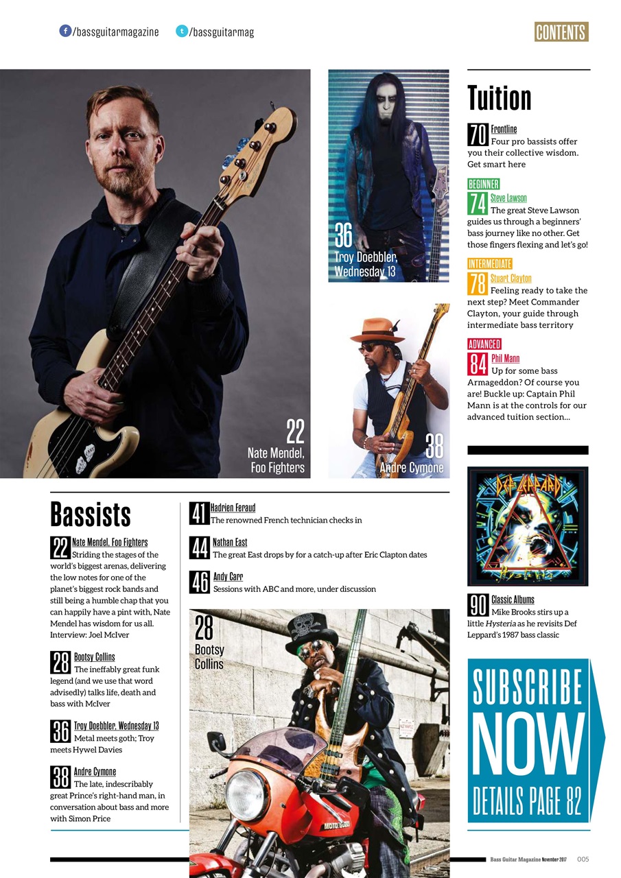 Bass Player UK Preview Pages