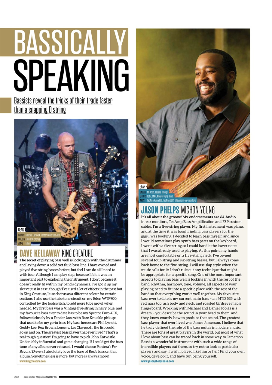 Bass Player UK Preview Pages