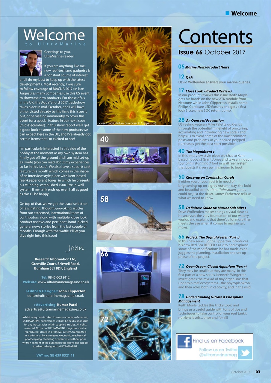 UltraMarine Magazine Preview Pages