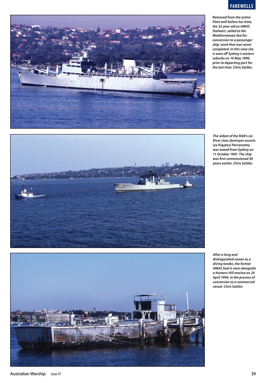 Australian Warship Preview Pages