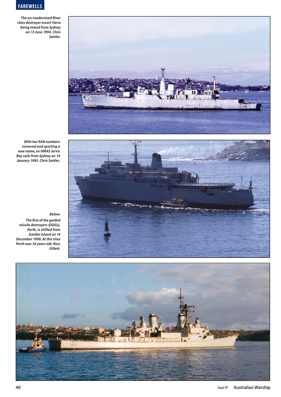 Australian Warship Preview Pages
