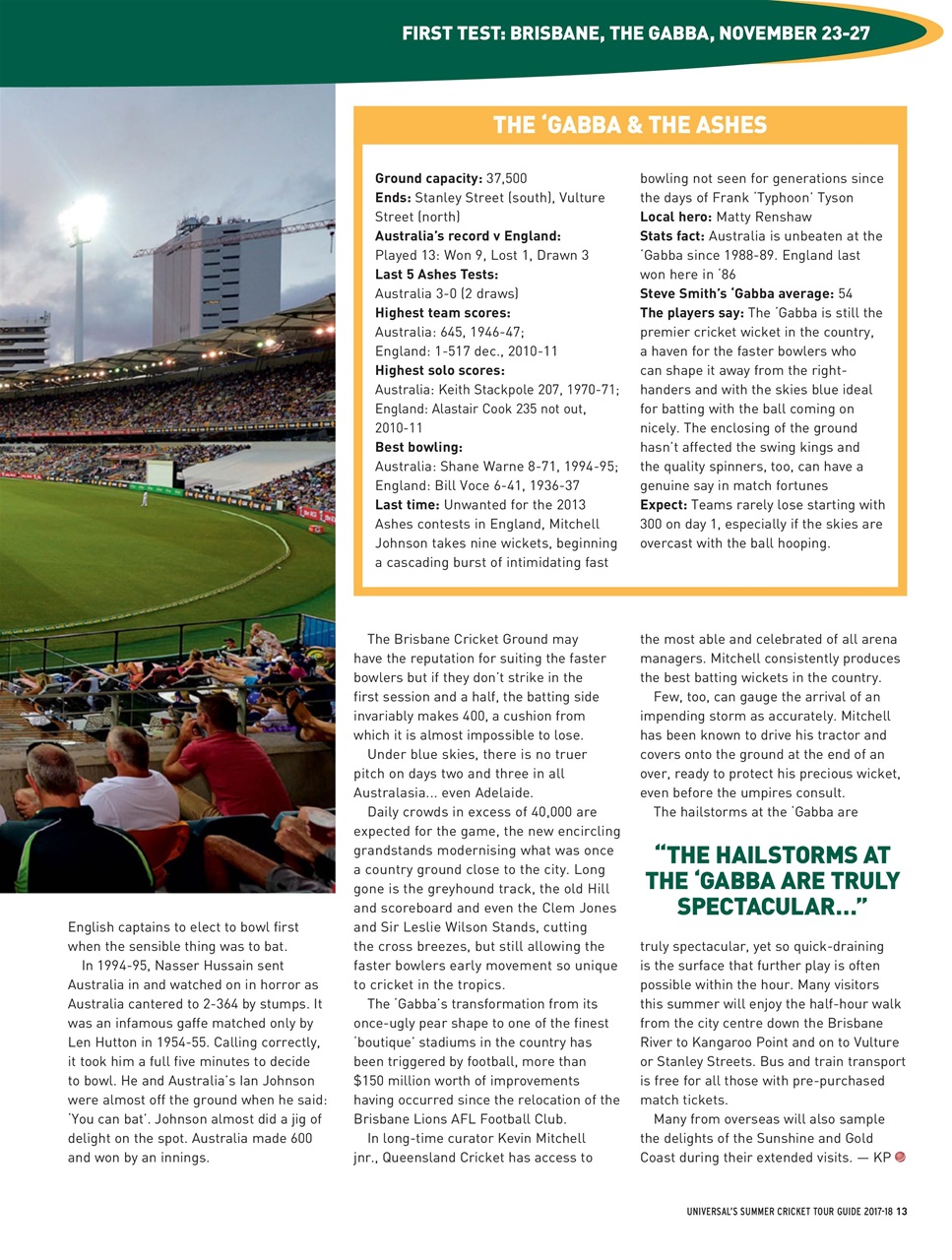 Cricket Summer Guide Preview Pages