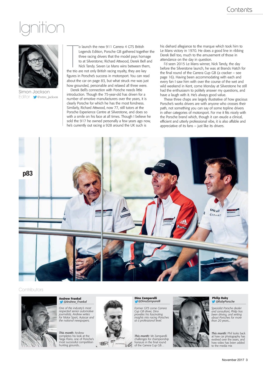 GT Porsche Preview Pages