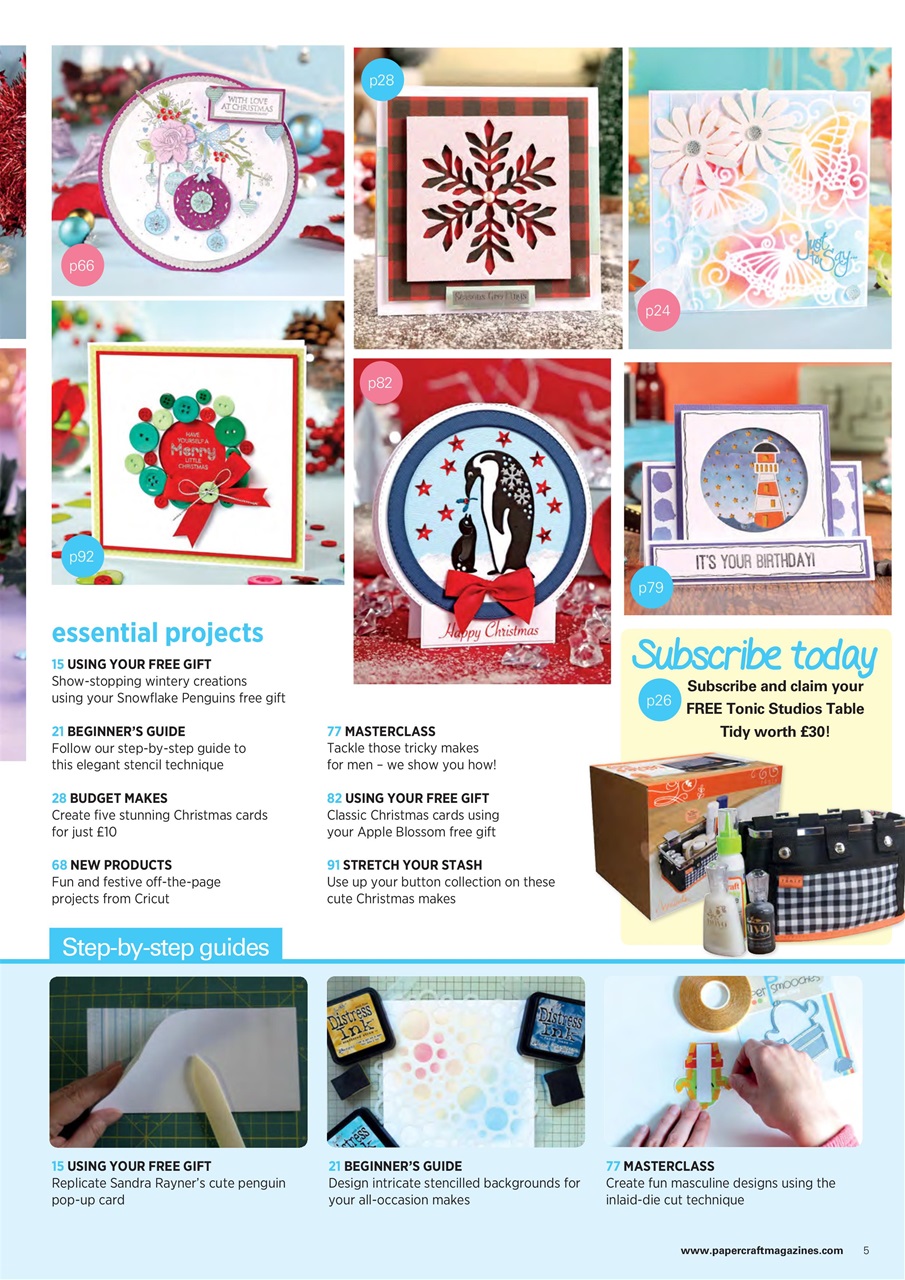 Papercraft Essentials Preview Pages