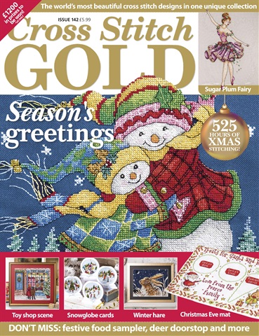Cross Stitch Gold issue October 2017
