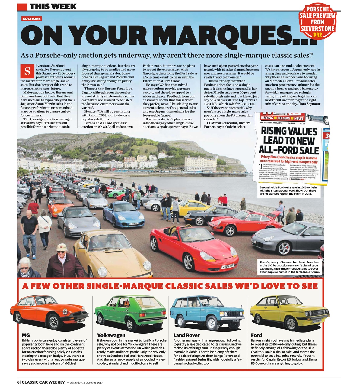 Classic Car Weekly Preview Pages