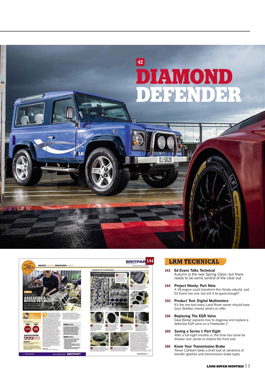 Land Rover Monthly Preview Pages
