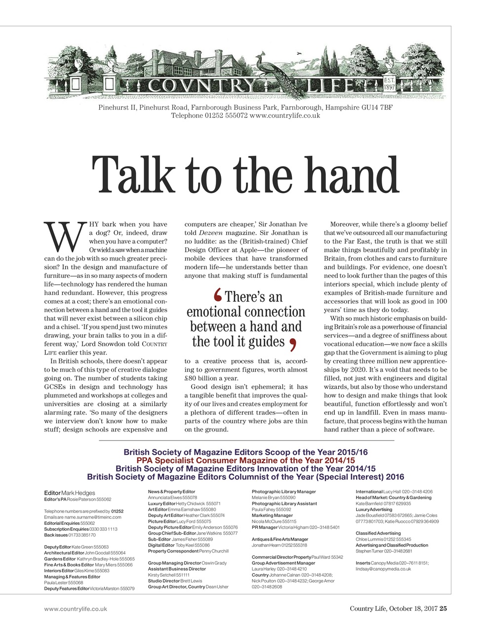 Country Life Preview Pages