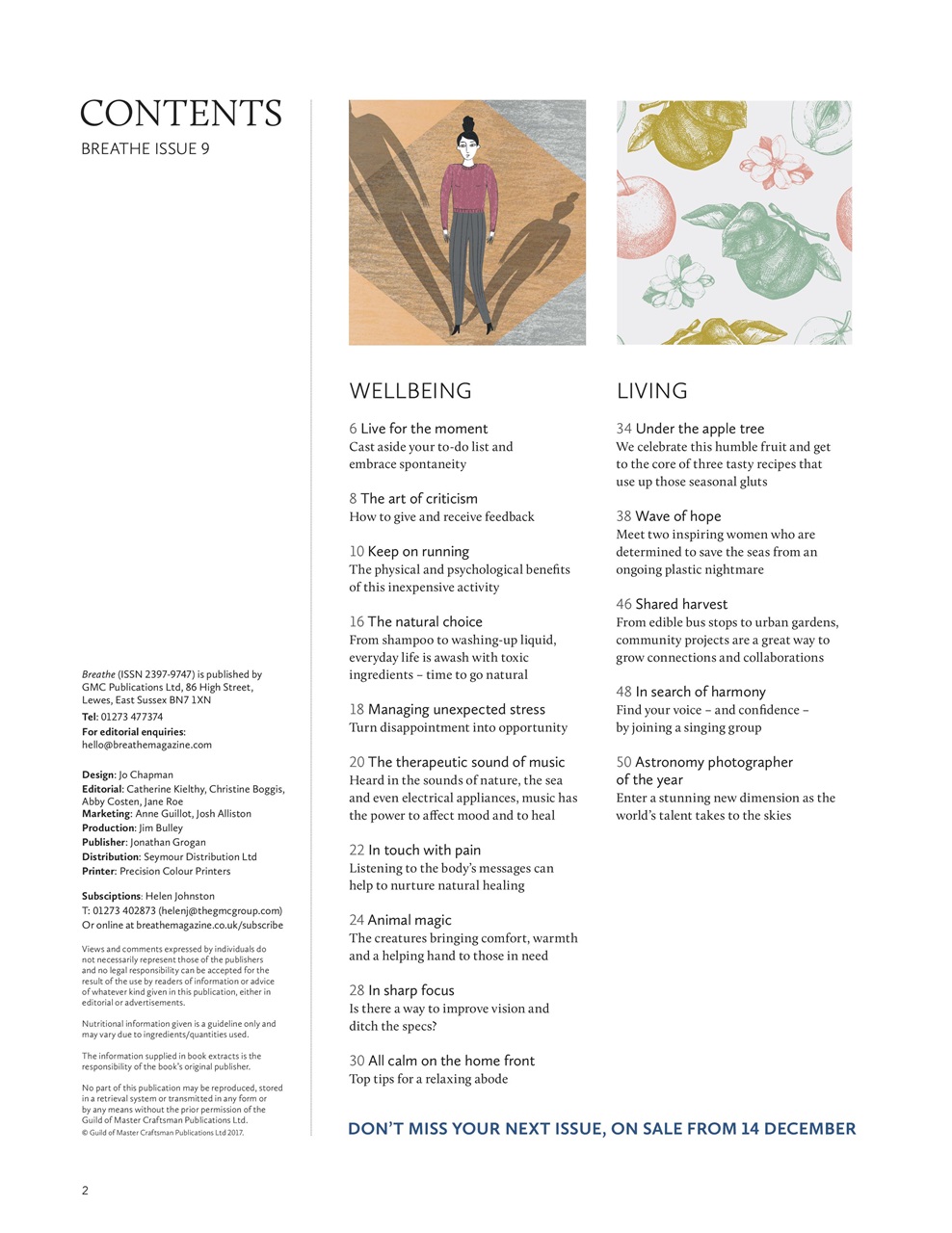 Breathe Preview Pages