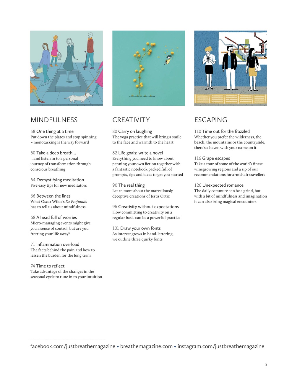 Breathe Preview Pages