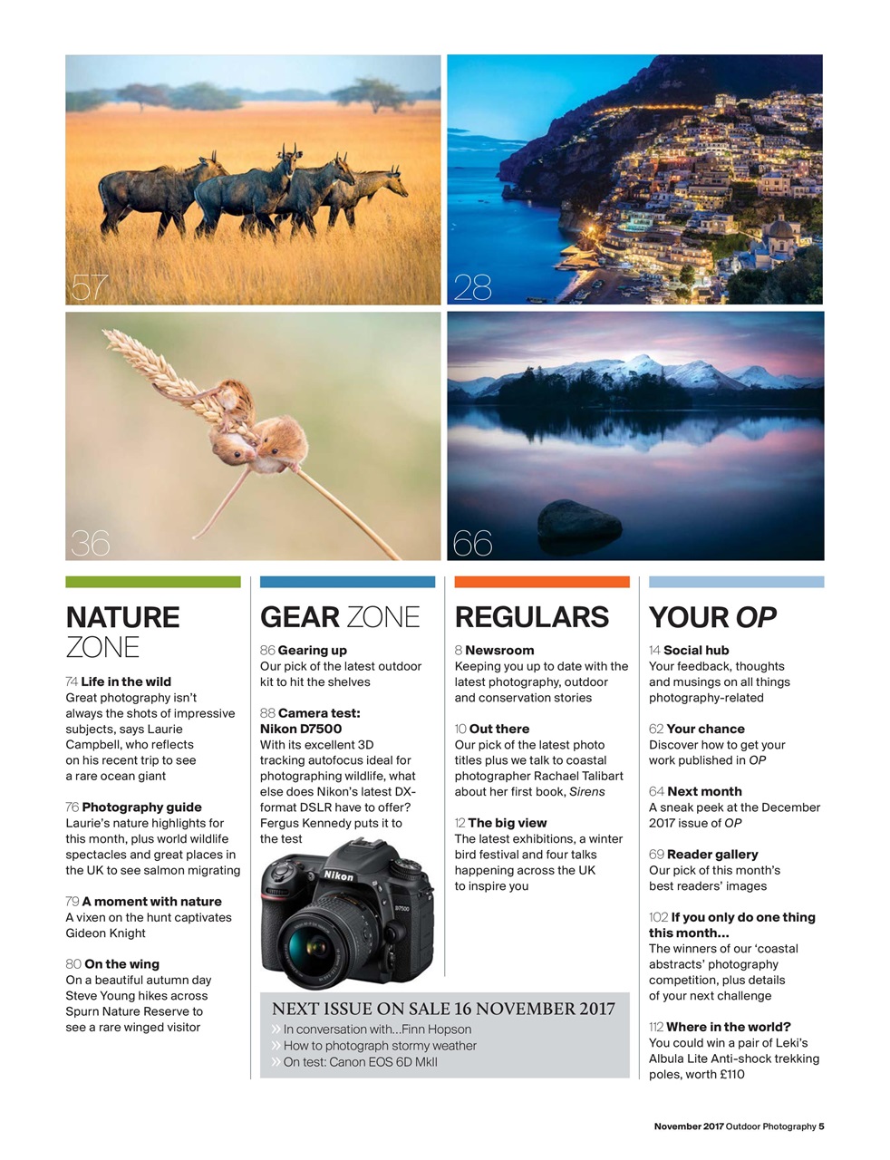 Outdoor Photography Preview Pages