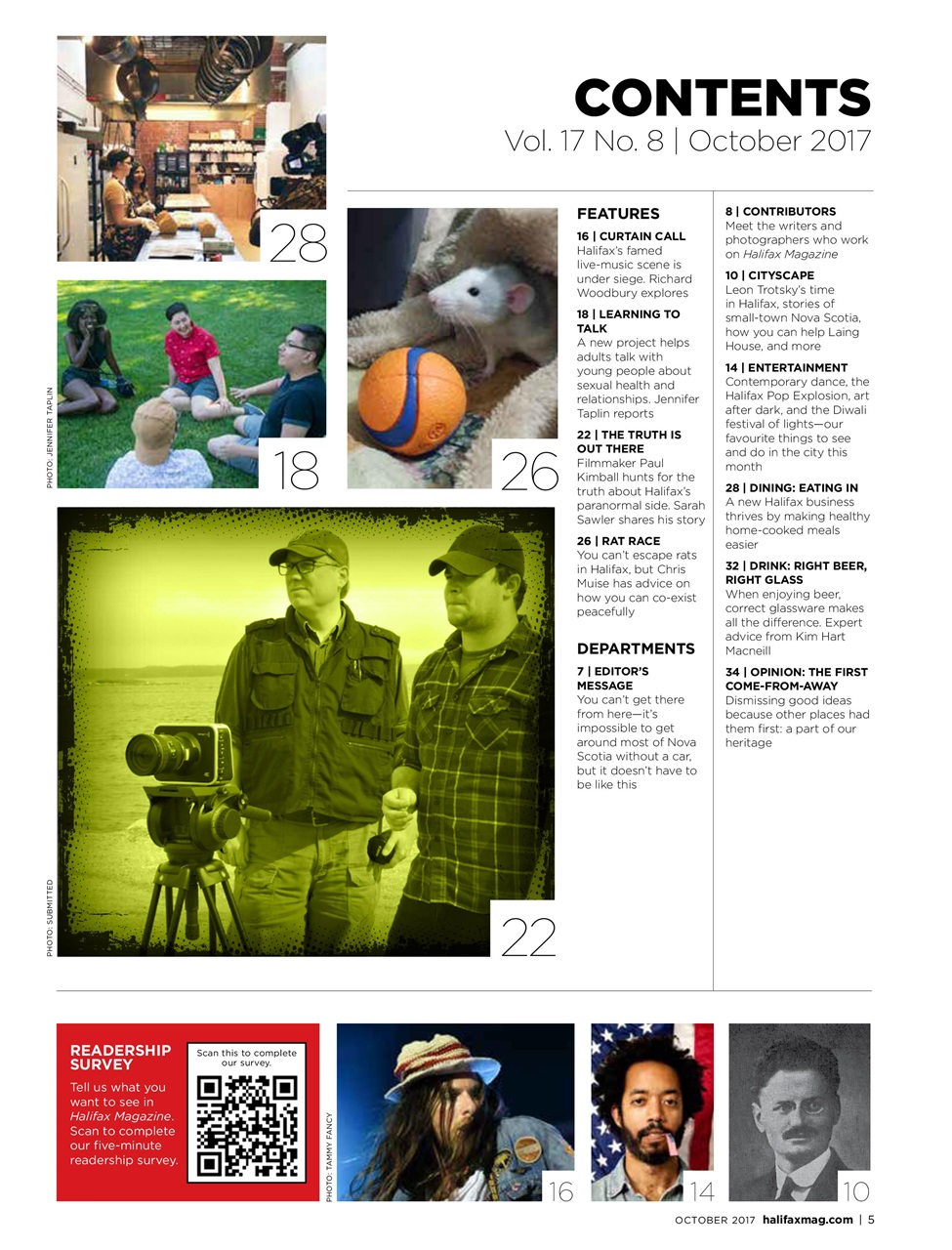 Halifax Magazine Preview Pages