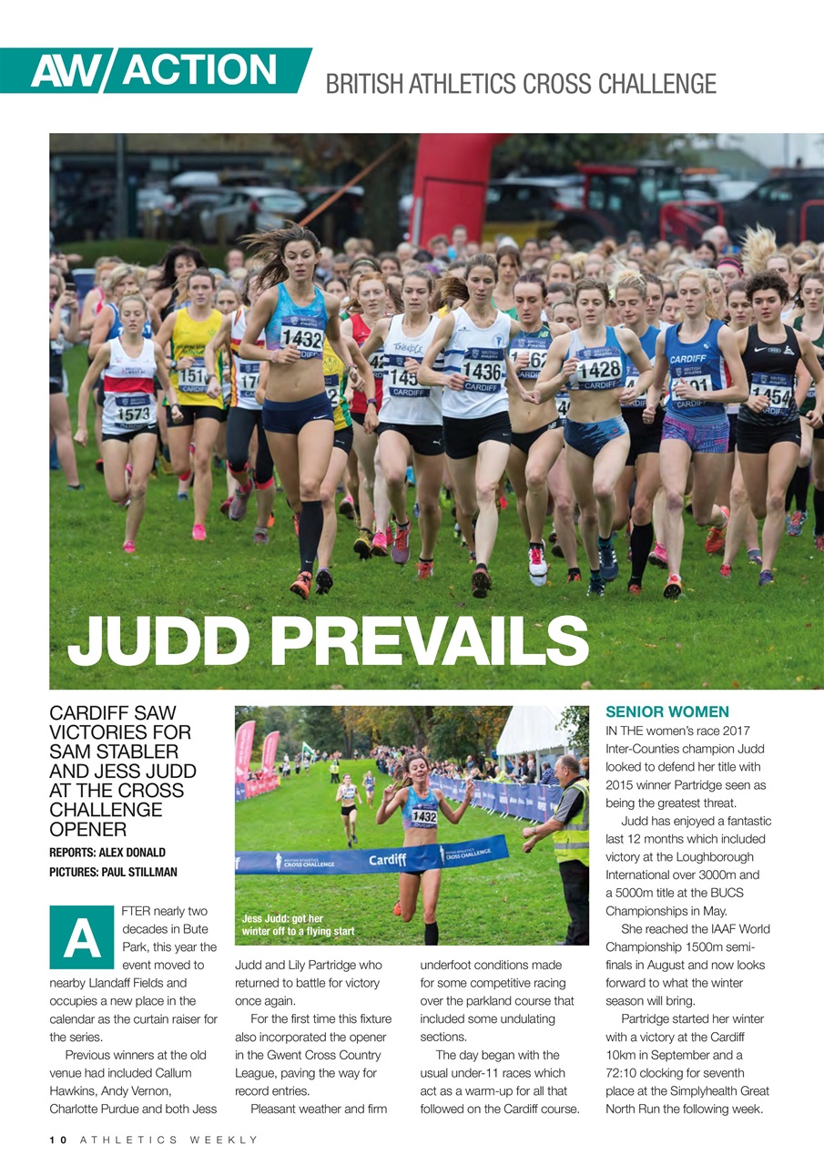 AW – Athletics Weekly Magazine Preview Pages