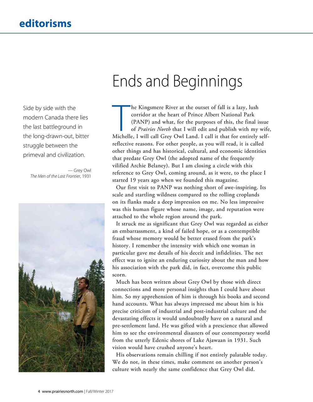Prairies North Magazine Preview Pages