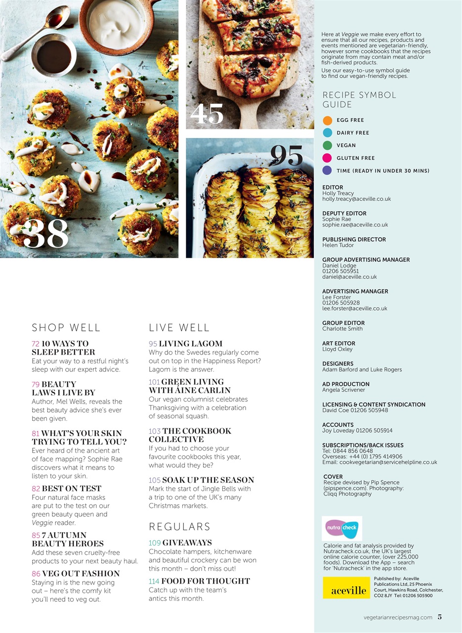 Veggie Magazine Preview Pages