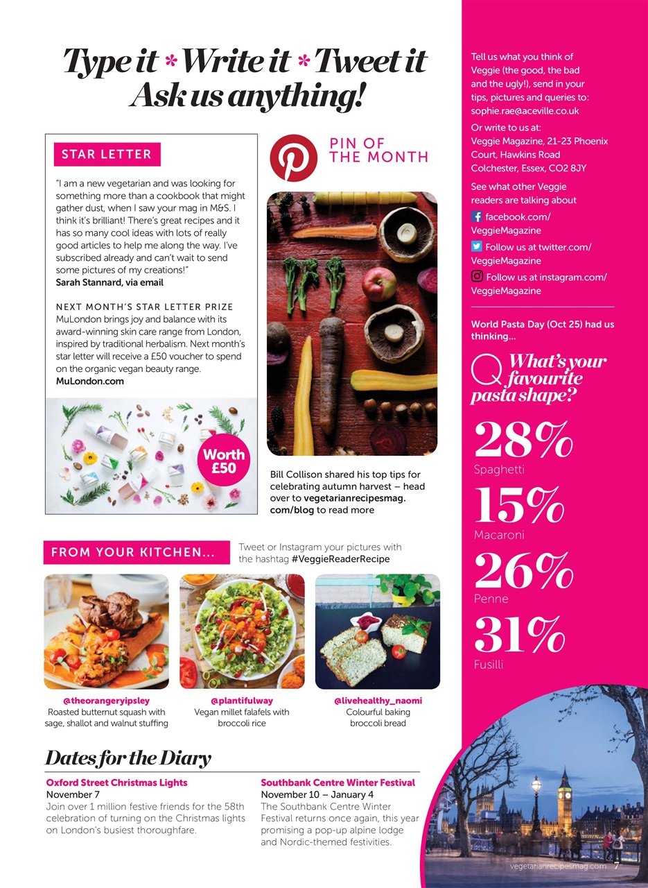 Veggie Magazine Preview Pages