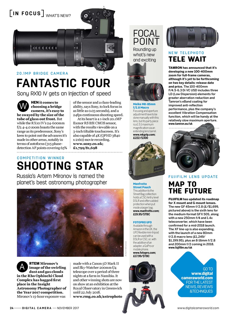 Digital Camera Magazine Preview Pages