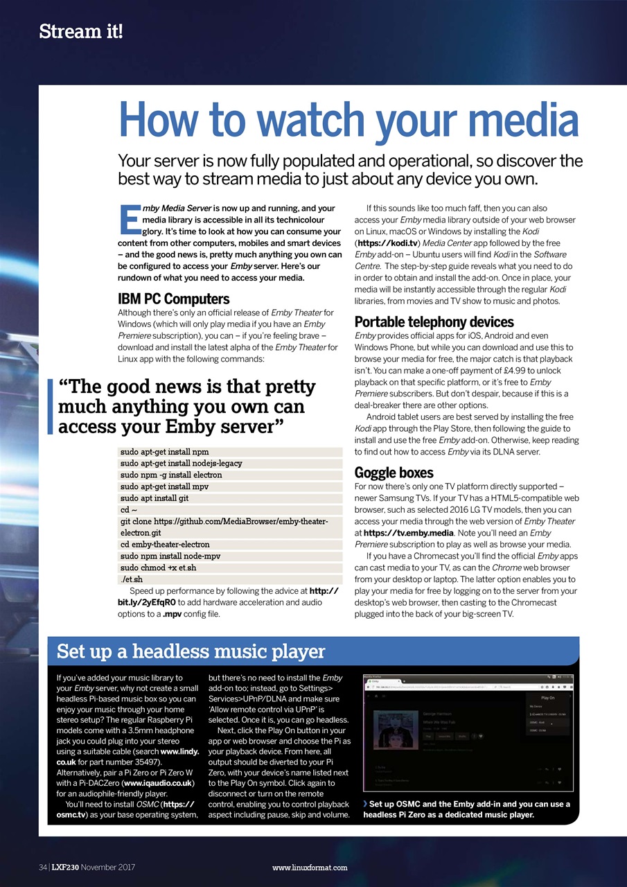Linux Format Preview Pages