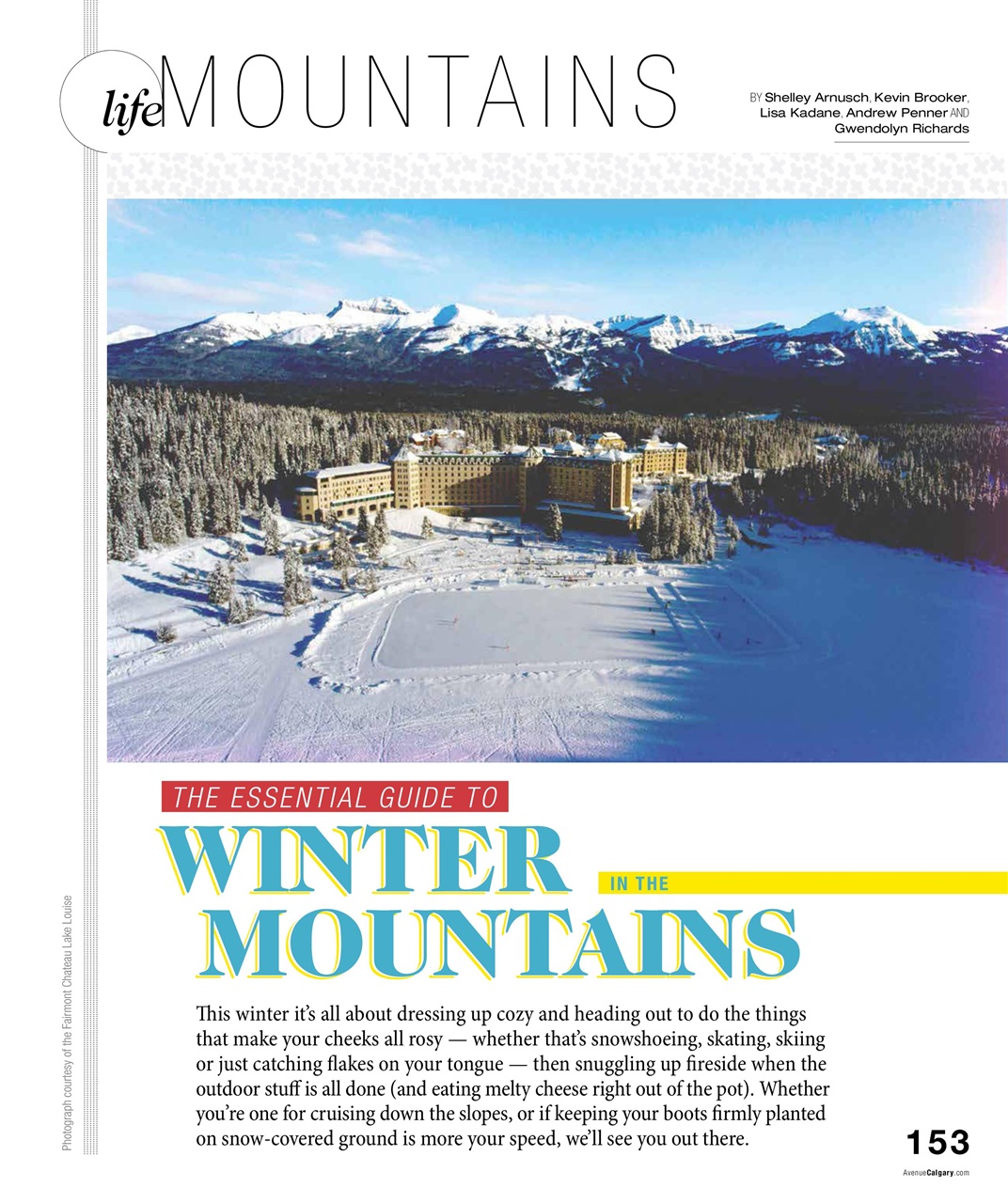 Avenue Calgary Preview Pages