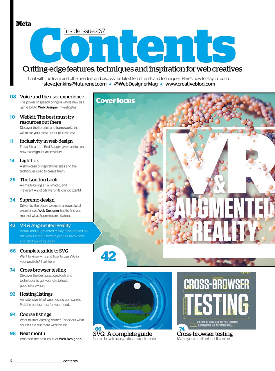 Web Designer Preview Pages