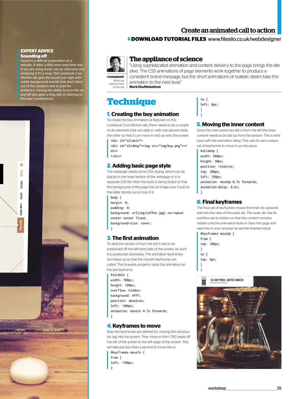 Web Designer Preview Pages