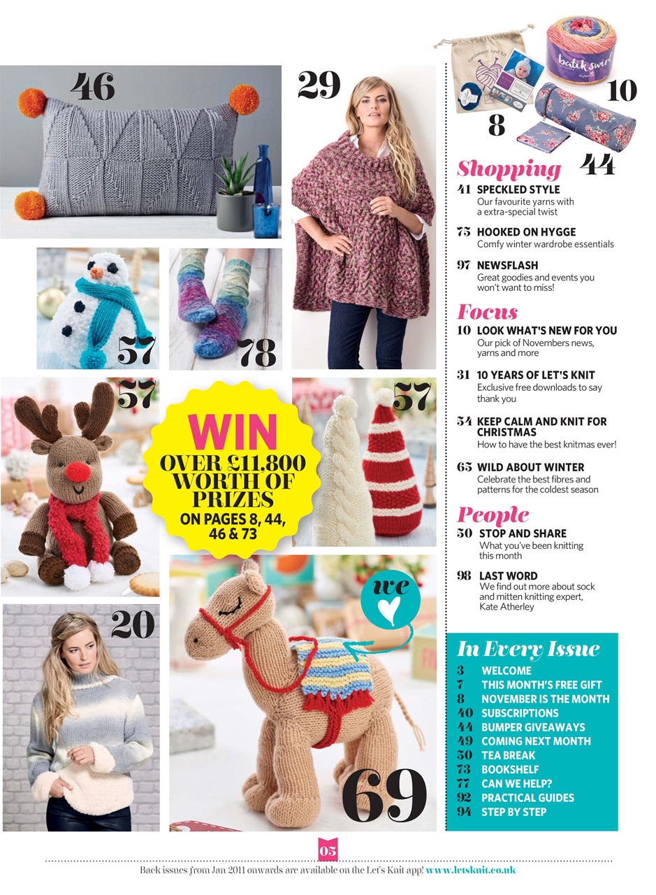 Let's Knit Preview Pages