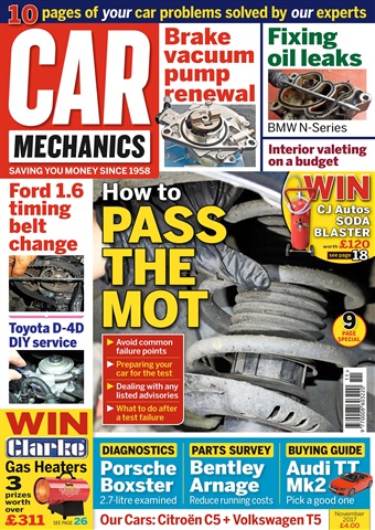 Car Mechanics issue November 2017