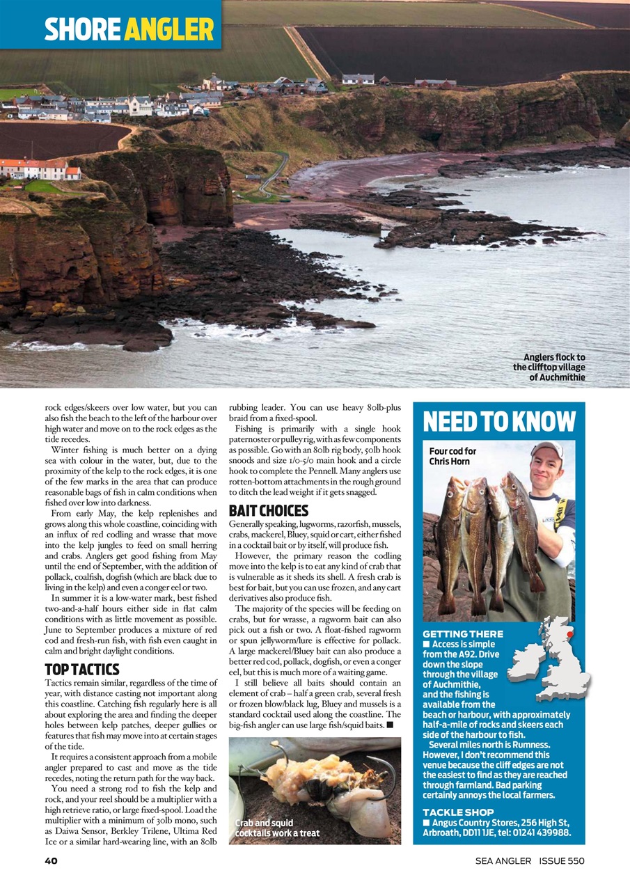 Sea Angler Preview Pages