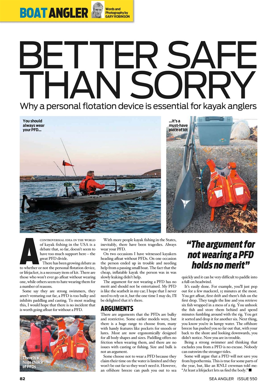 Sea Angler Preview Pages