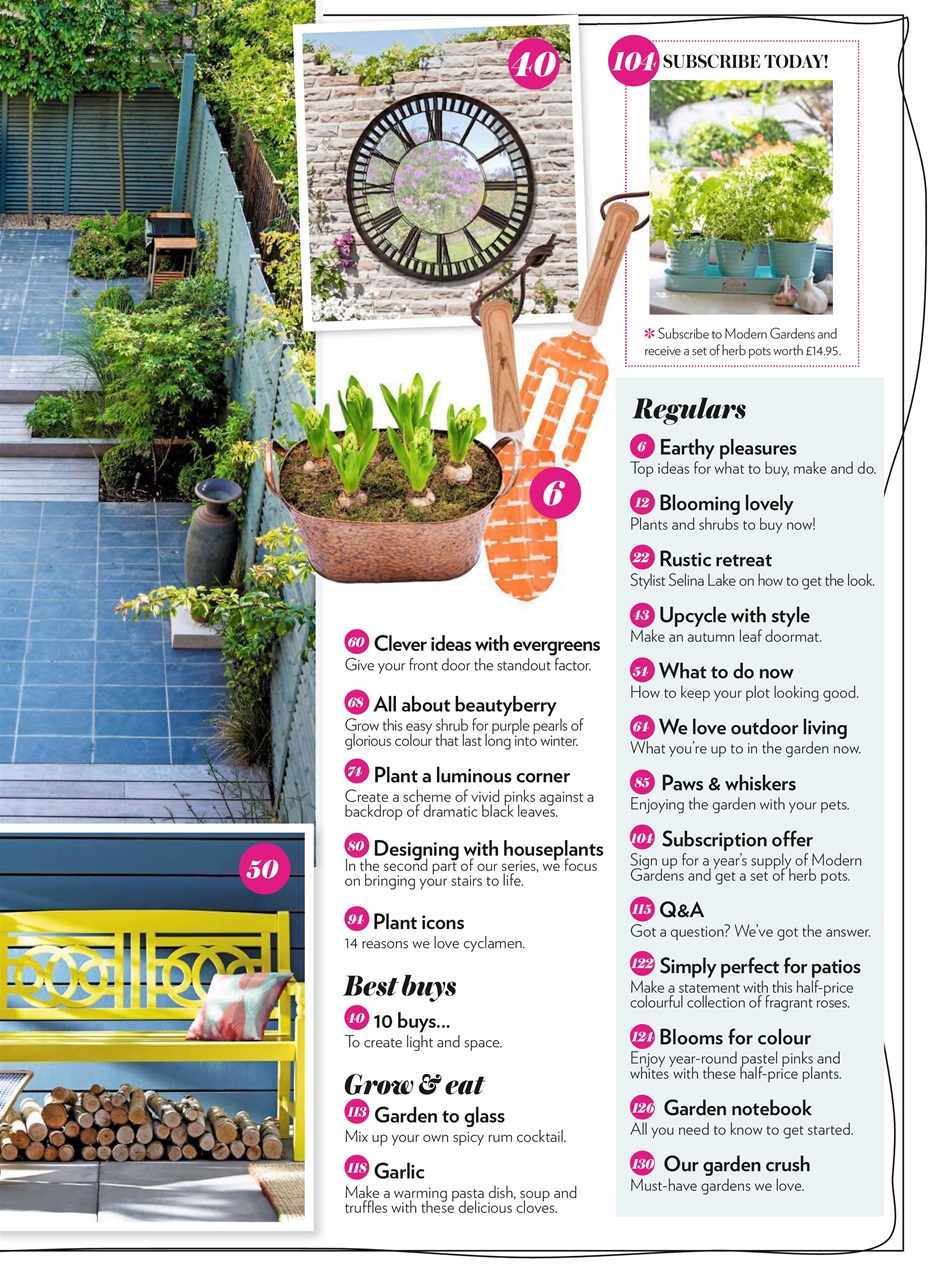Modern Gardens Preview Pages