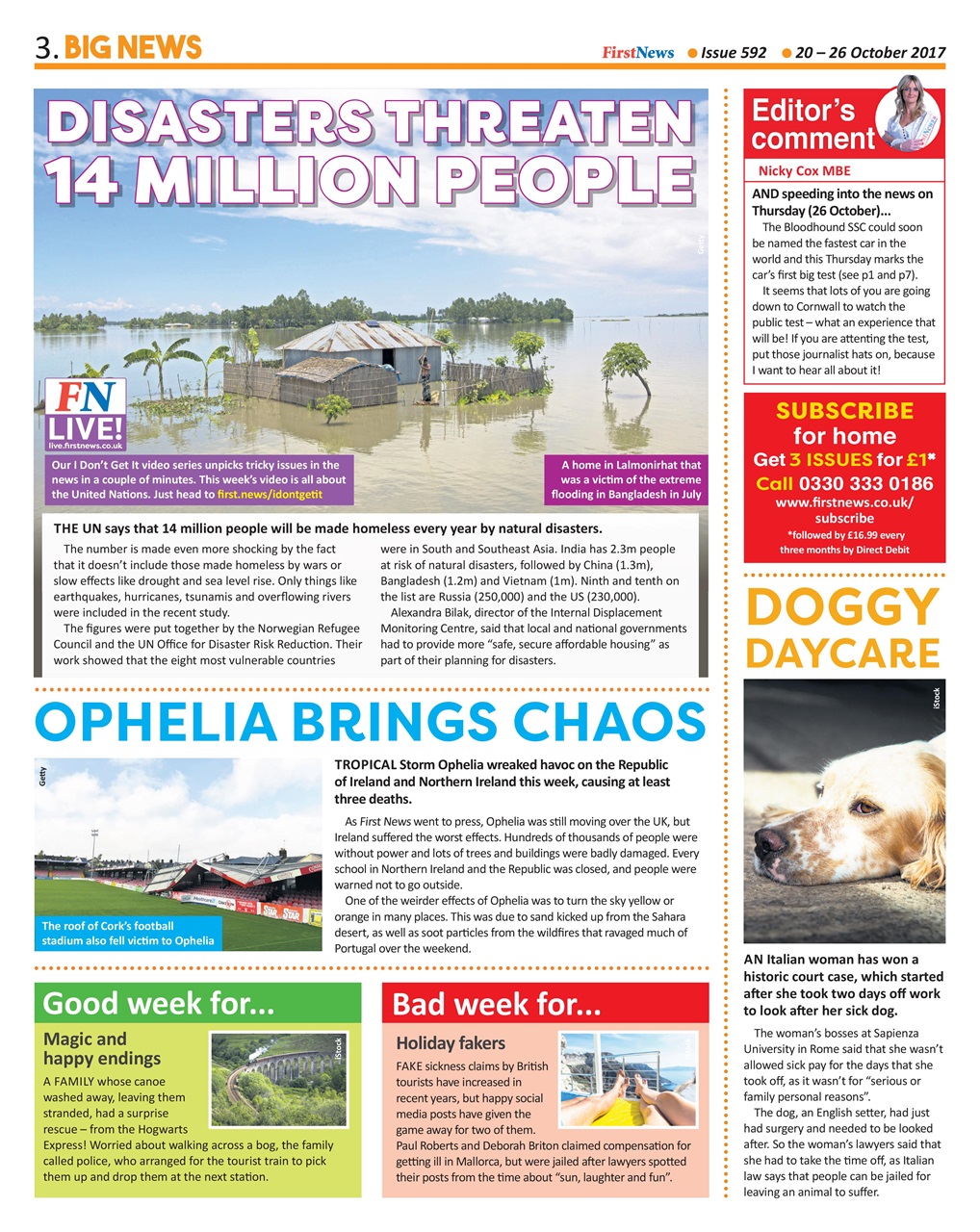 First News Preview Pages