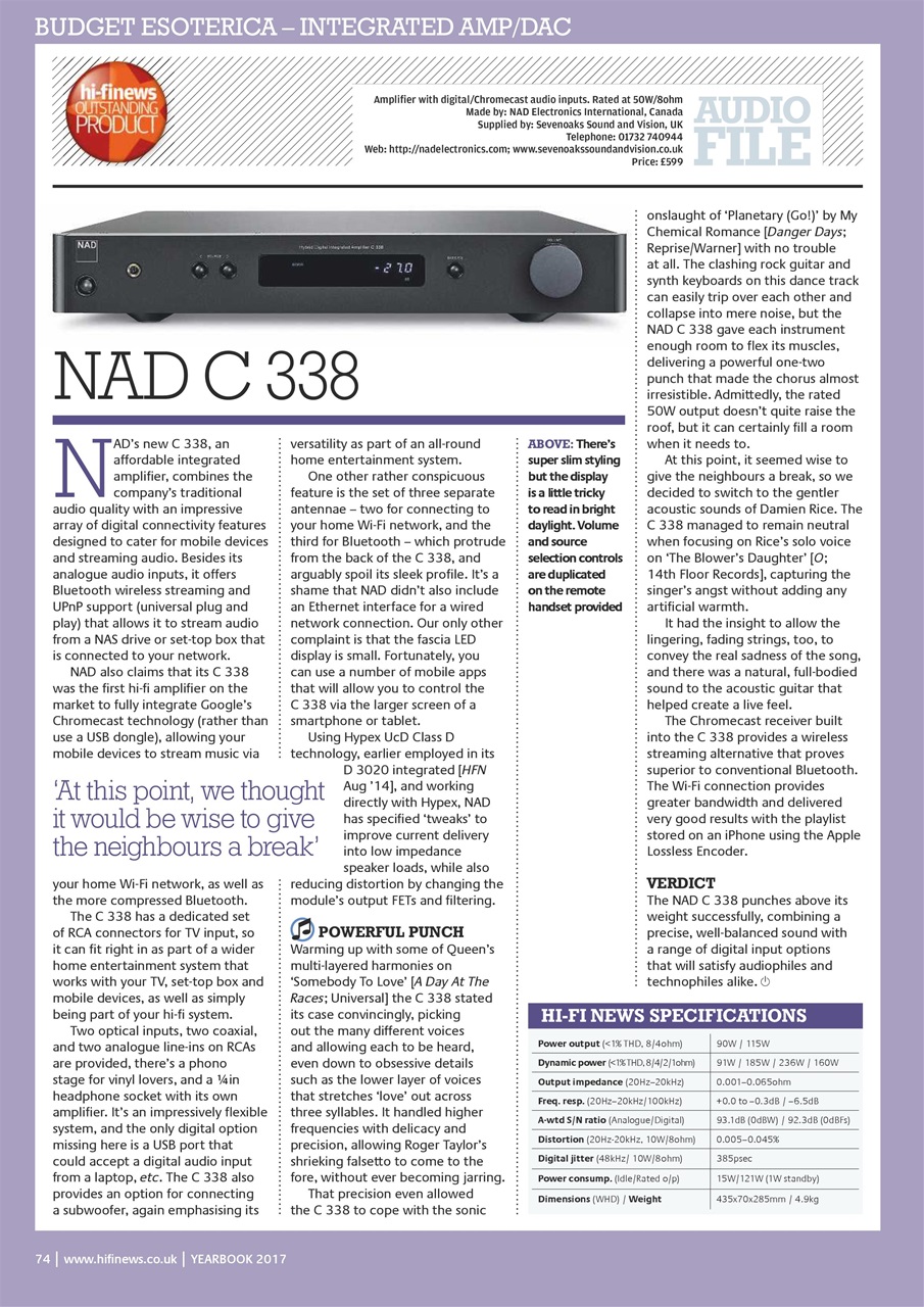 Hi-Fi News Preview Pages