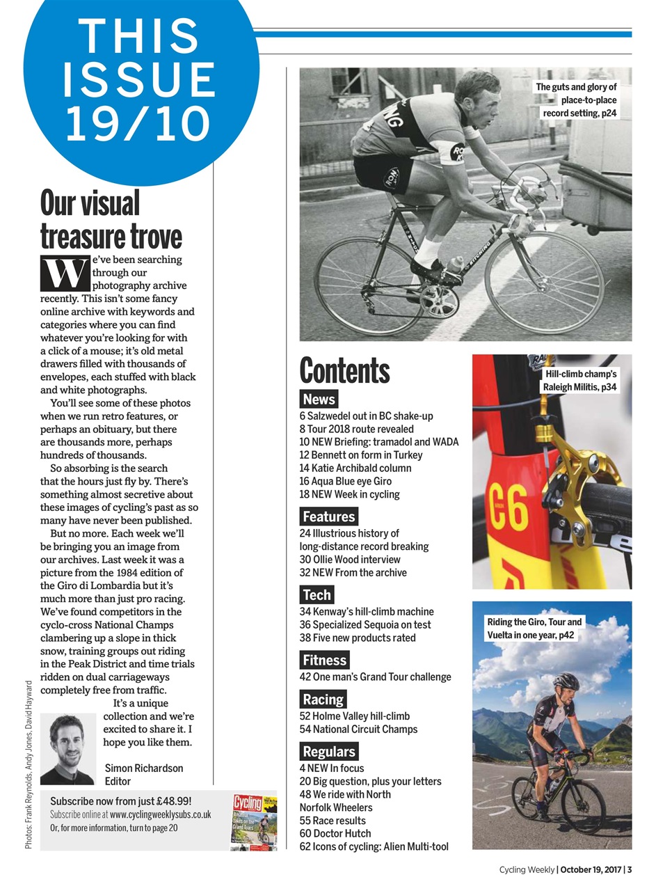 Cycling Weekly Preview Pages