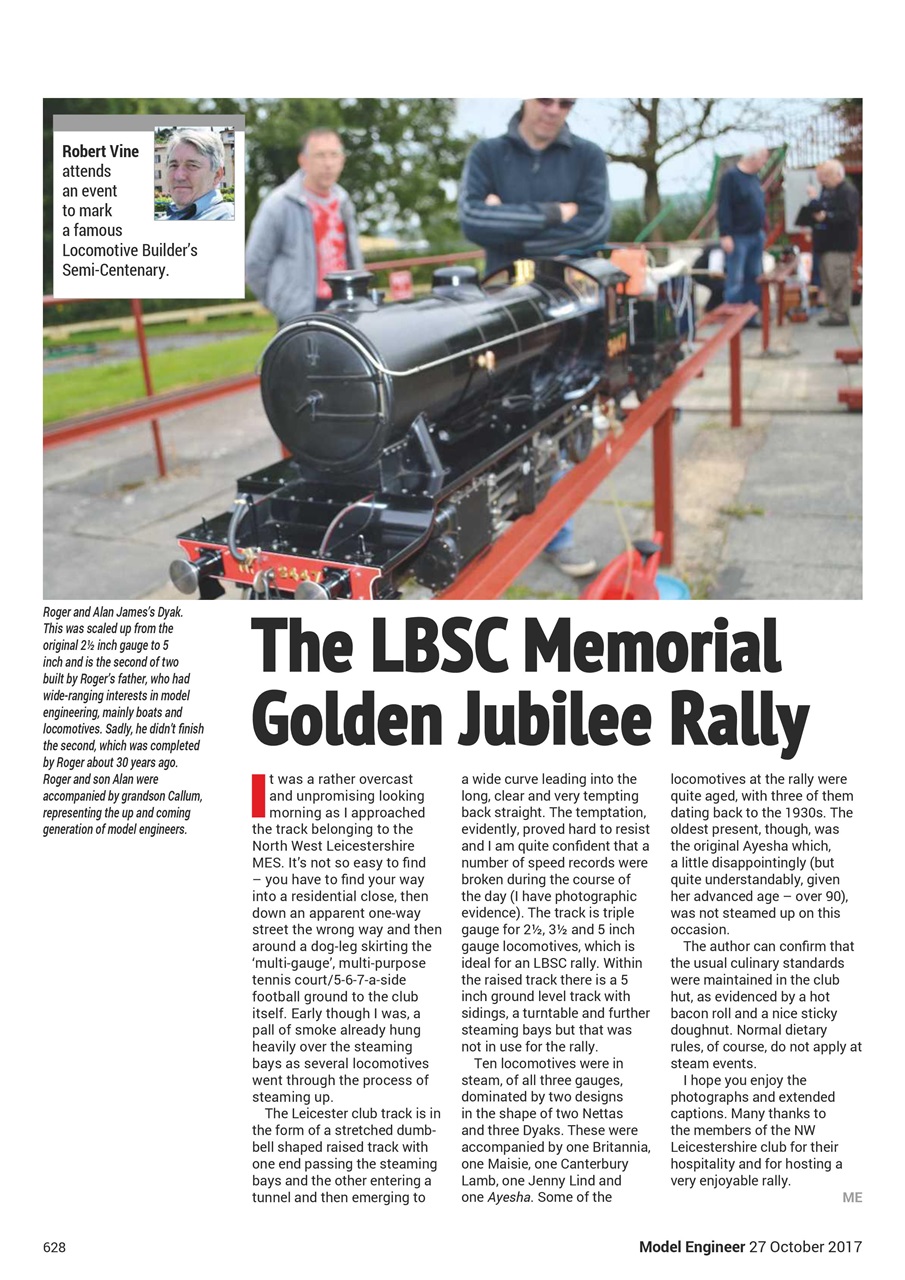 Model Engineer Preview Pages