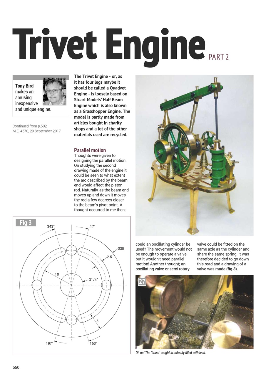 Model Engineer Preview Pages