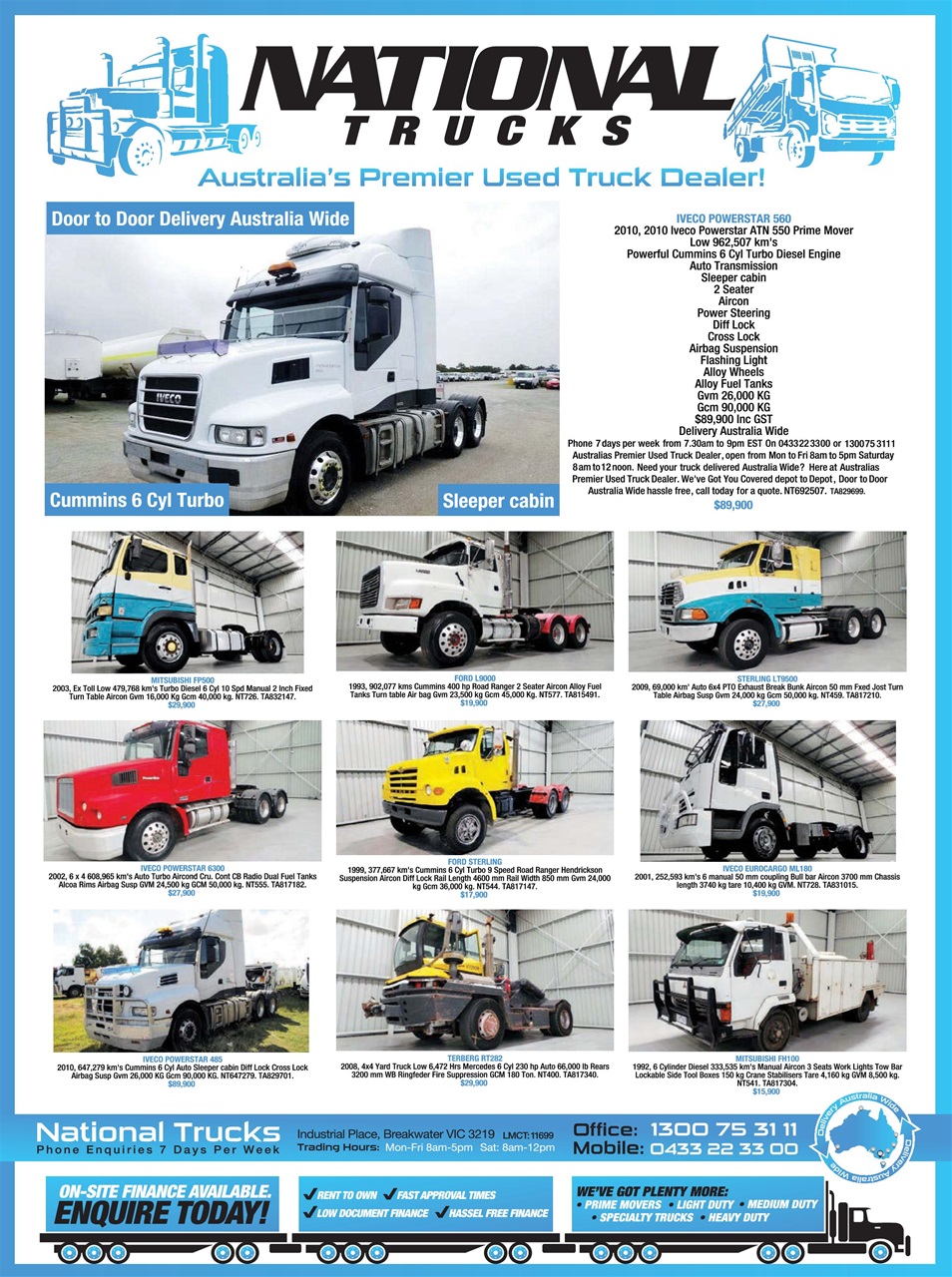 JUST TRUCKS Preview Pages