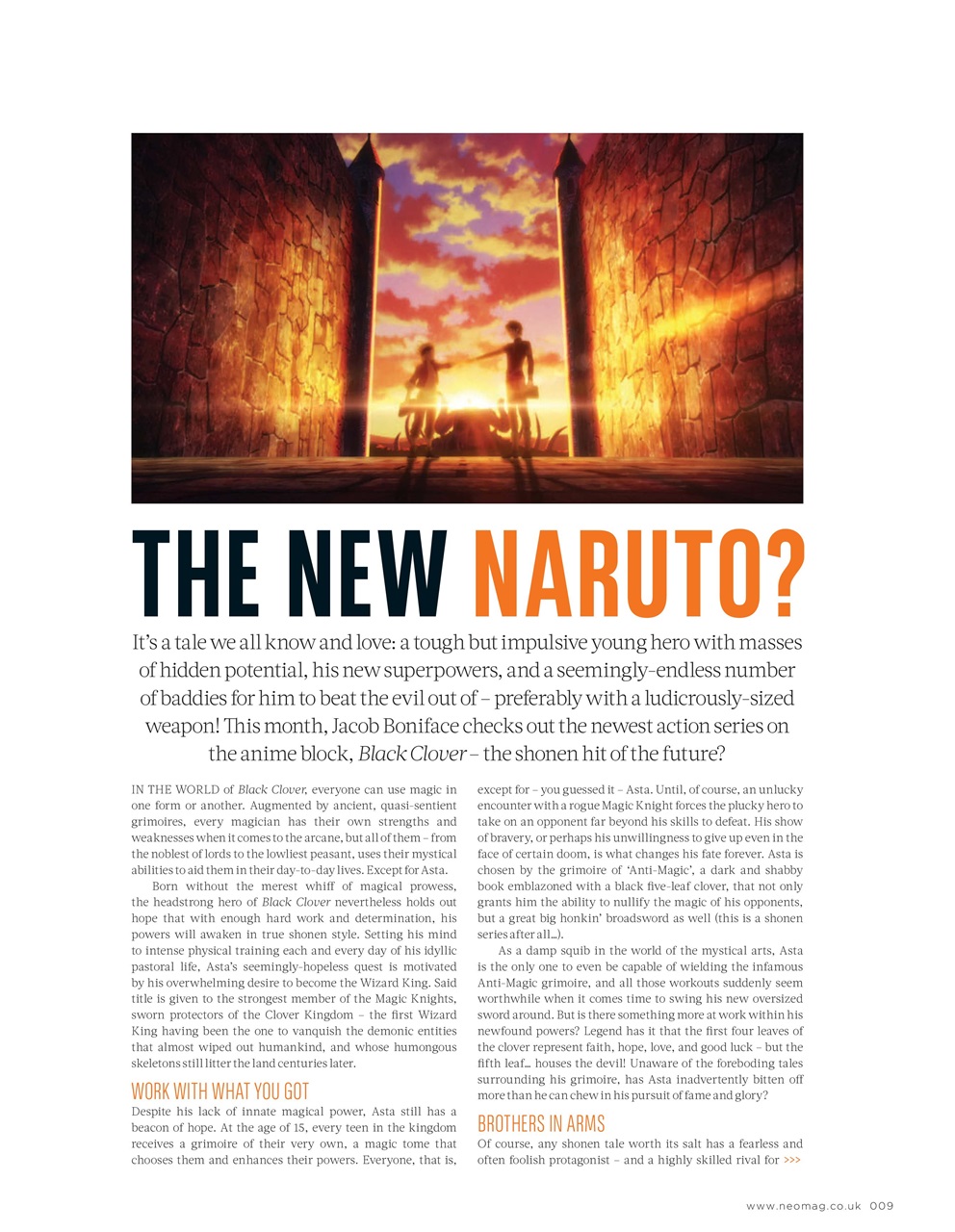 NEO Magazine Preview Pages