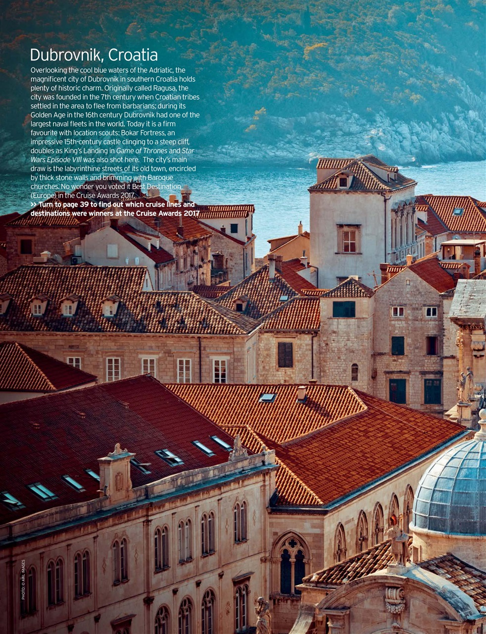 Cruise & Travel Preview Pages